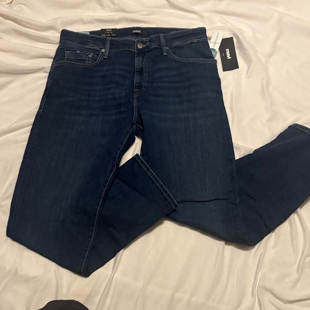 NWT Mavi Men's Zach Style Dark Blue Jeans 💙